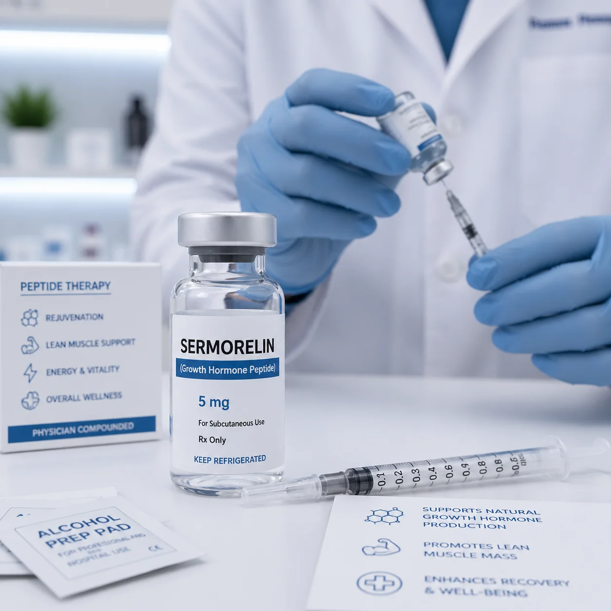 Sermorelin (Growth Hormone Peptide) Sermorelin (Growth Hormone Peptide)